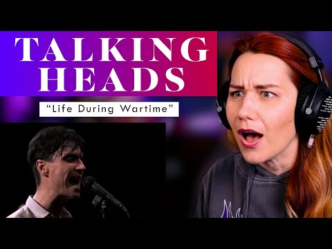 Talking Heads remind me of Opera? "Life During Wartime" Vocal and Performance ANALYSIS.