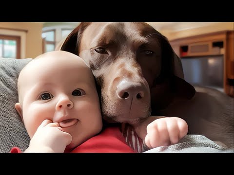 This Baby and Dog Duo Will Melt Your Heart!❤️ Baby and Dog Videos 2025