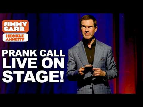 Jimmy Does a Prank Call Live On Stage! | Jimmy Carr Vs Hecklers | Jimmy Carr