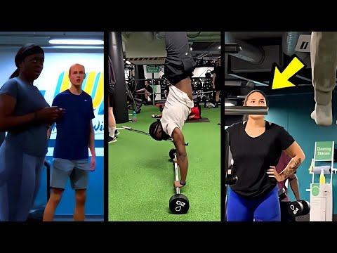 Scaring People in The Gym With Calisthenics