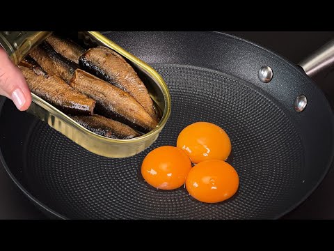 Sardines with Eggs Taste Better Than Meat. My Grandma's Old Recipe is Genius!