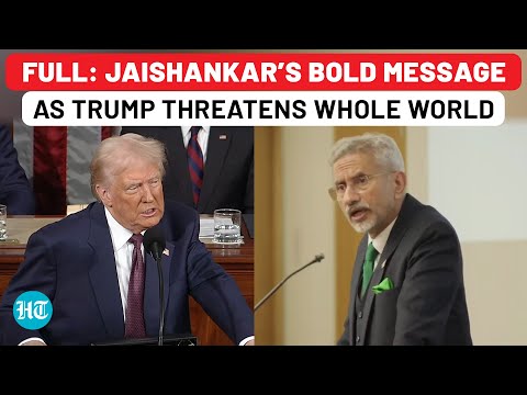 Full Speech | Jaishankar’s Advice To World As Trump Shake Things Up: ‘When There Is So Much Change…’