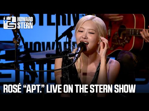Rosé Performs “APT.” Live on the Howard Stern Show