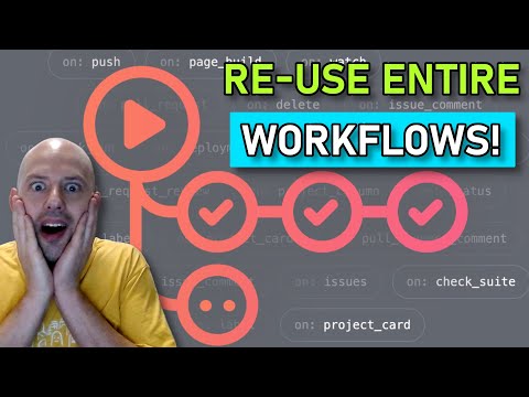 GitHub Actions Reusable Workflows FULL TUTORIAL with Examples: Templates on Steroids