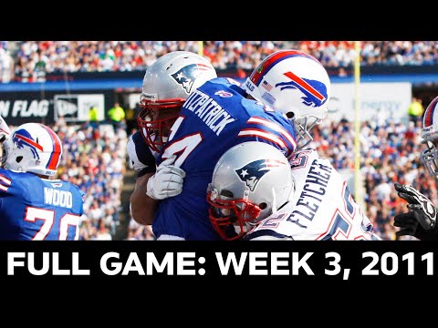 Fitzpatrick's 21-Point Comeback vs. Brady! Bills vs. Patriots Week 3, 2011 Full Game
