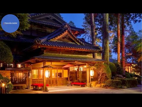 Staying in the REAL "Spirited Away" Ryokan Hotel in Gifu Japan | Yunoshimakan