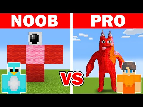NOOB vs PRO: Using //PASTE to CHEAT in Build Battle Minecraft