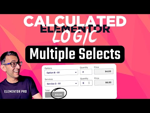 Calculated Logic with Elementor's Many Select Form Forms
