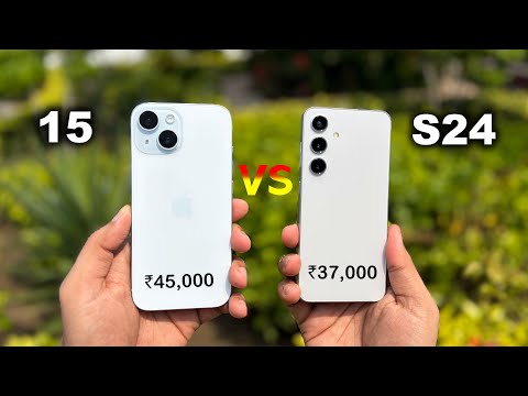 iPhone 15 vs Samsung S24 Detailed Comparison & Review | Which Gives More Value in 2025?