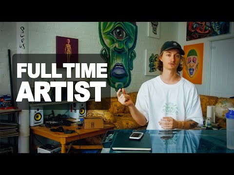 What Does it Take to Become a Full Time Artist? | Q & A