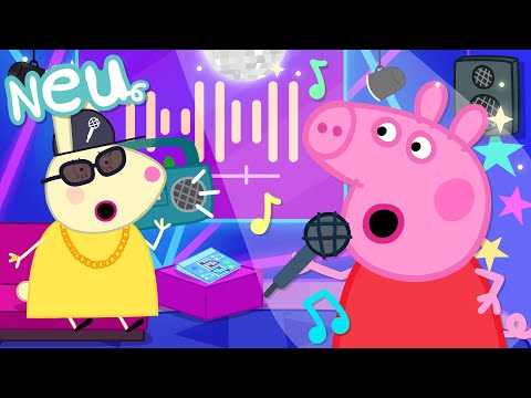 Peppa-Wutz-Geschichten 🎤 Karaoke 🪩 Videos für Kinder