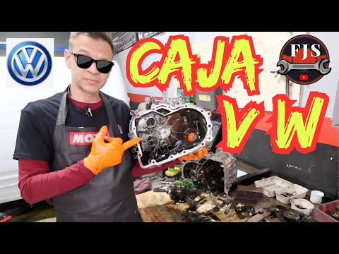 CAJA DE CAMBIOS VOLKSWAGEN, desarmado, diagnostico, funcionamiento.