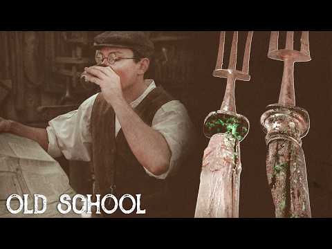 Broken Pair of Antique Forks Restoration and Pork Belly Test