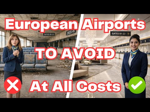 European Airports TO AVOID At All Costs (And Few That Are Safe!)