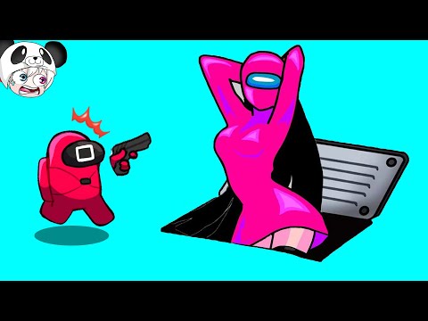 눈을 뗄수 없는 몰입감!! 어몽어스 천재 작가의 애니메이션 상황극 [꿈토이 꿀잼 리액션]