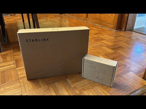 Starlink Mini Unboxing and Set Up