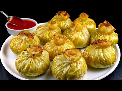 Cabbage that drives everyone crazy! These cabbage momos will surprise you! Cheap and easy