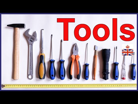 TOOLS, REPAIRS and DIY - English vocabulary lesson