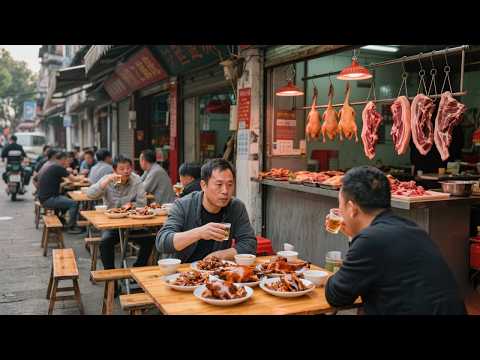 13斤重的皖系大白鹅,107元一个鹅头,土菜新趋势要用安徽食材【舟小九】