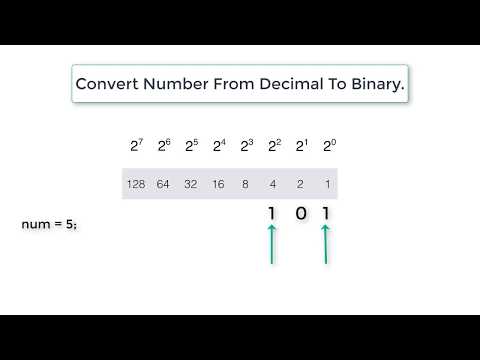C Program To Convert Decimal Number To Binary Number, using While Loop