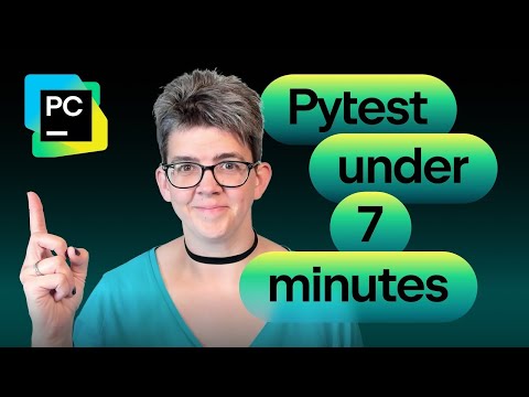PyCharm and pytest in under 7 minutes