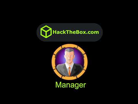 HackTheBox - Manager