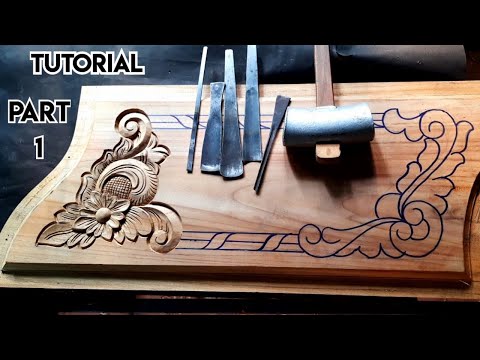 Amazing wood carving art Tutorial | carving by UP wood art