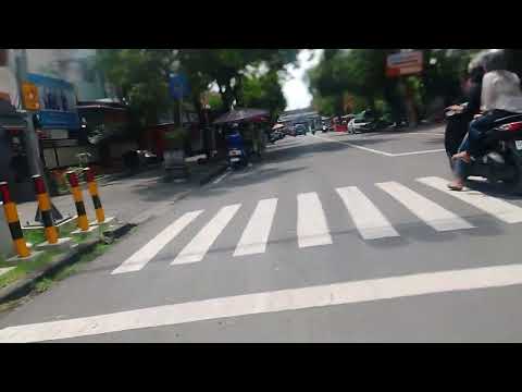 going for a walk on a motorbike