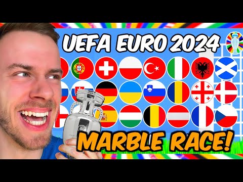 MARBLE RACE - EUROPEAN CHAMPIONSHIP 2024! 👀🏆 (*too wild!*)