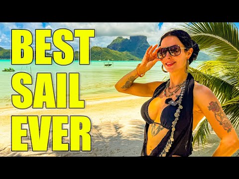 This Might Be the Most Beautiful Sail on Earth (Bora Bora)