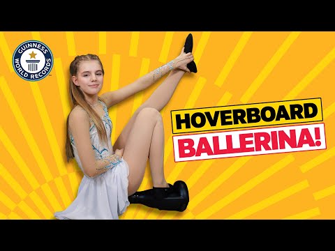 Hoverboarding Dancing Queen | The One Thing | Guinness World Records
