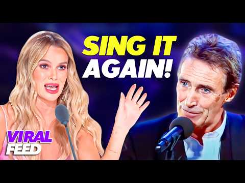 Judges Ask Them To SING AGAIN...Watch What Happens NEXT 👀
