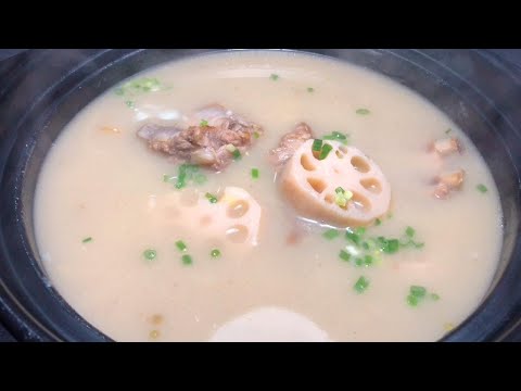 Many people make the wrong ribs and lotus root soup, the chef teaches you the skills,