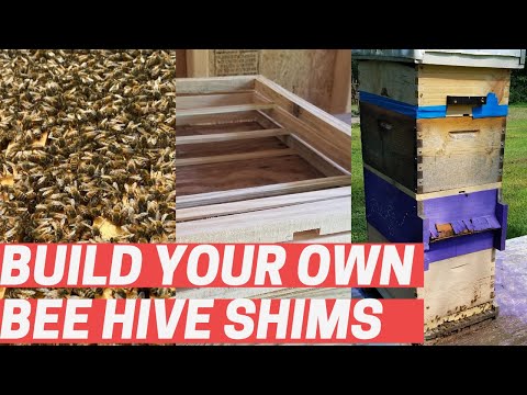 DIY Bee Hive Shim