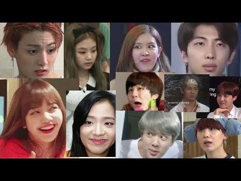 blackpink and bts at the haunted house [BANGPINK ON CRACK]