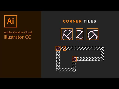 How to Create Pattern Brushes with Corners in Illustrator