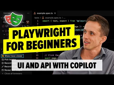 Playwright Automation Tutorial with Copilot - QA AI