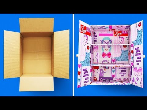 29 MANUALIDADES DE CAJAS DE CARTÓN