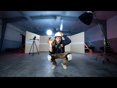 Building My DREAM YouTube Studio! (In a WAREHOUSE) - Ep1