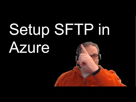 Setting up SFTP with PowerShell Automation on Azure Storage Blob