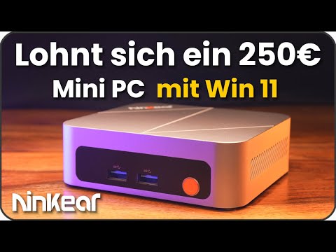 NinKear M7 Mini PC mit Windows 11 - AMD Ryzen 5 7430U – 16GB RAM – 512GB SSD – für ca. 250€