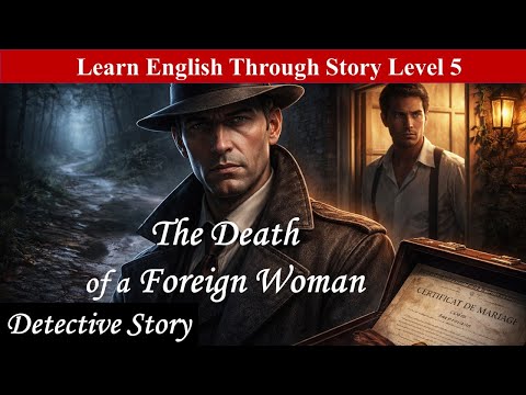 LEARN ENGLISH THROUGH STORIES. The Death of a Foreign Woman. Detective story.#audiobook #detective