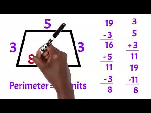 Perimeter - Missing Side Length - 3rd Grade