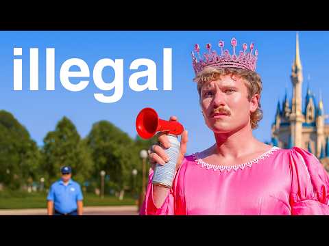 I Broke Disney World's Weird Rules
