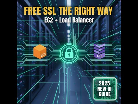 How to Install Free SSL on AWS EC2 with Load Balancer (2025 Updated Layout)