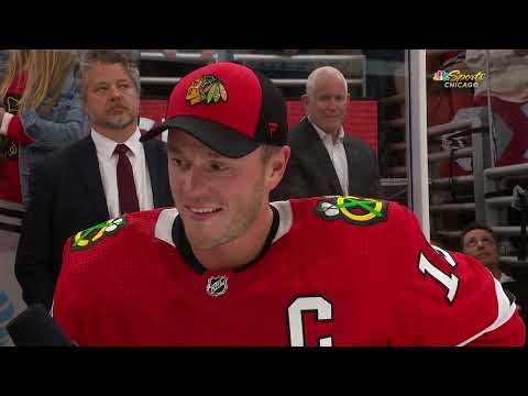 'I love you, Chicago!' - Jonathan Toews bids farewell in final game | NHL on ESPN