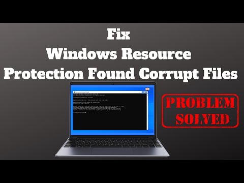 Fix Windows Resource Protection Found Corrupt Files