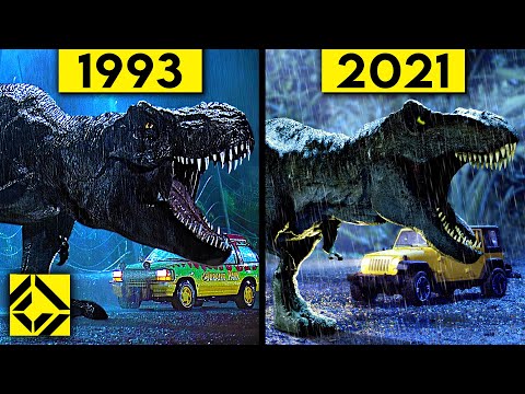 We Remade the Jurassic Park T-Rex with Modern VFX