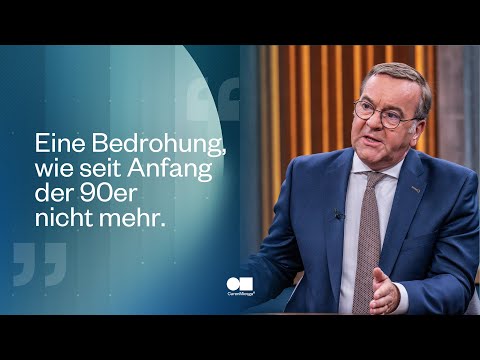 Wann sind wir kriegstüchtig, Herr Pistorius? | Caren Miosga