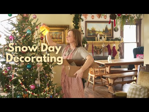 The First Snow Fell… and I Turned Our Home Into Christmas